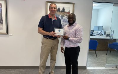 Celebrating New Members with Ambassador Tywan Watkins