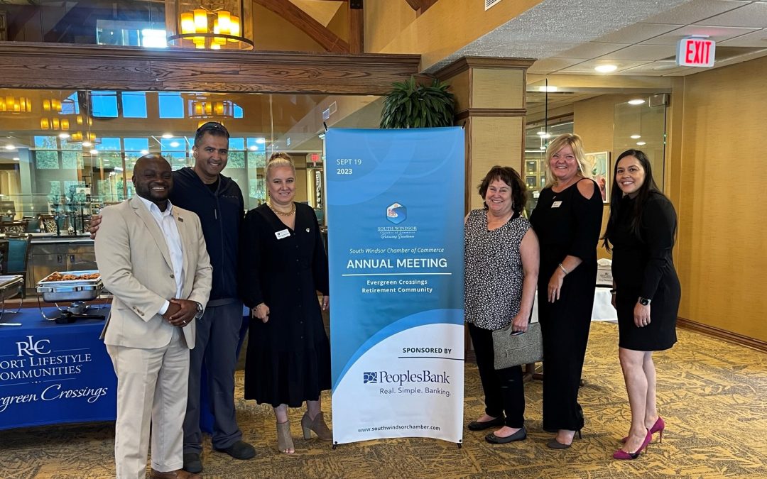 South Windsor Chamber Annual Meeting Celebrates Success and Transitions Leadership